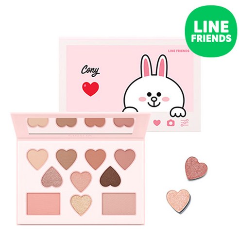  미샤 라인프렌즈 에디션 컬러 필터 섀도우 팔레트 [17,000원]