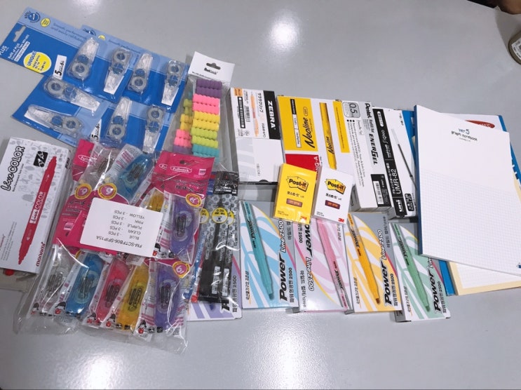  [문구] 볼펜, 형광펜 : 대한문구 쇼핑 후기 & 문구덕후의 추천템