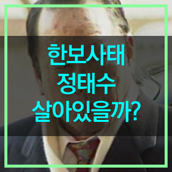  한보사태 한보그룹 정태수회장  아들 정한근 도피중 송환 과연 살아있을까?