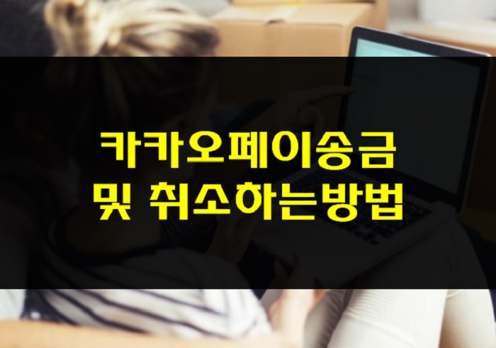  카카오페이송금 및 취소하는 방법 직접 해봤어요