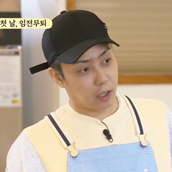  강식당2 은지원 모자 캡텐 데일리로 쓰기 좋을듯!