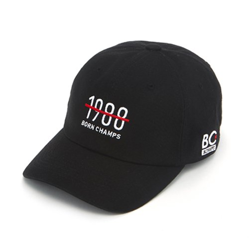  [한정특가] 30% 할인! BORN CHAMPS (본챔스) BC 1988 BALL CAP BLACK