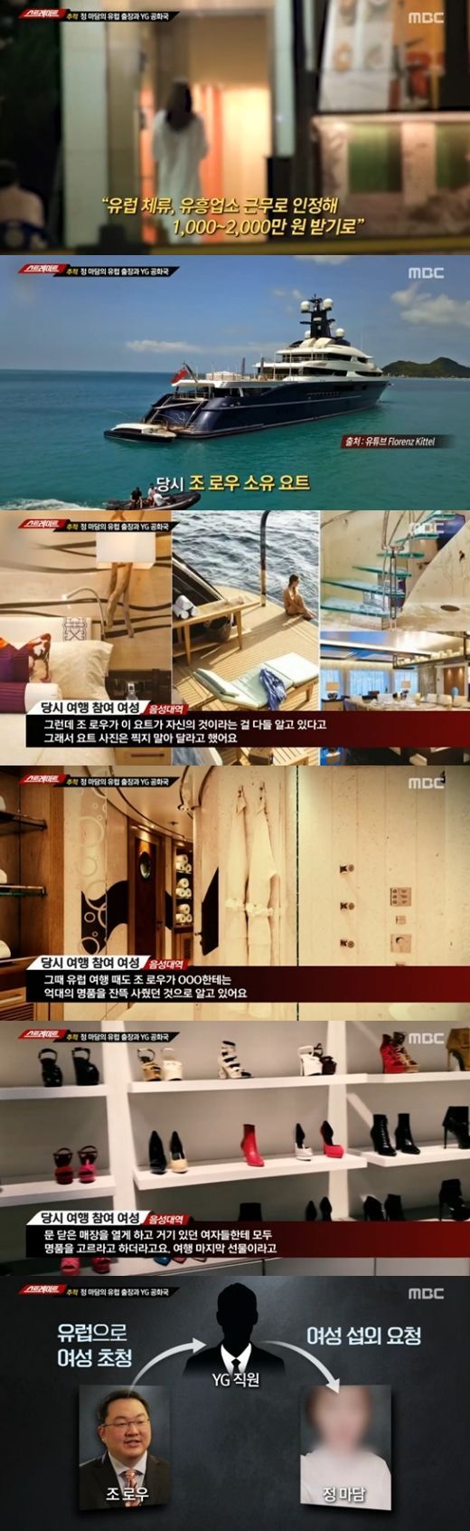 조로우, YG로부터 원정 성접대 의혹 조로우, YG로부터 원정 성접대 의혹