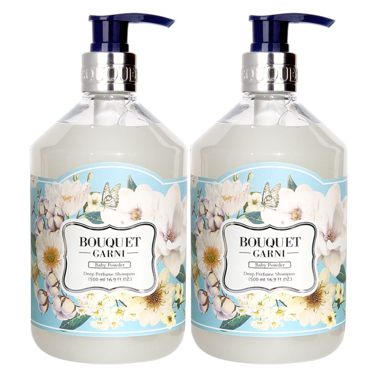  부케가르니 딥 퍼퓸 샴푸 베이비파우더, 500ml, 2개 14,900원
