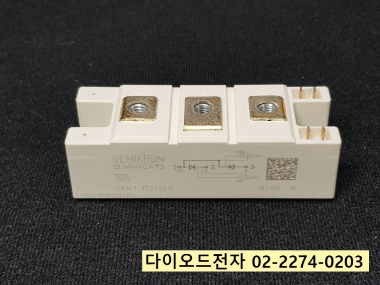  SKKT172/16E 판매중 SEMIKRON SEMIPACK2 SKKH172/16E 세미크론