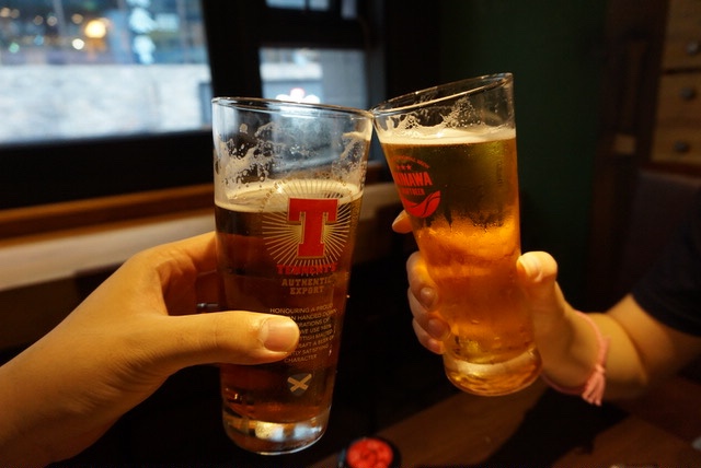  [명동맥주]매일더맥주에서 치맥하며 명동데이트 테넌츠라거, 오키나와 맥주, 스노우 치킨 먹방