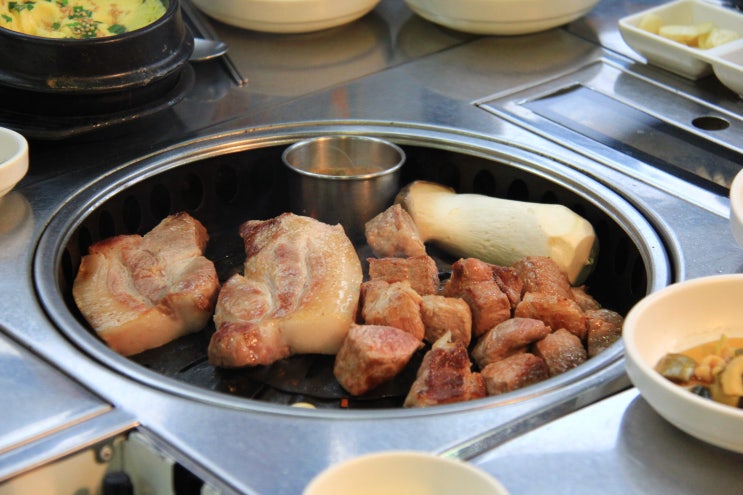  제주도 노형 흑돼지 맛집 돈사촌 먹투어!