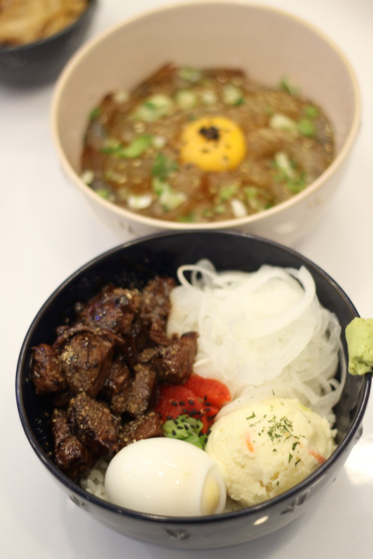  시흥 정왕동 맛집 :: 시흥 덮밥 맛집 '고칸' 스테이크, 간장새우덮밥 후기 -