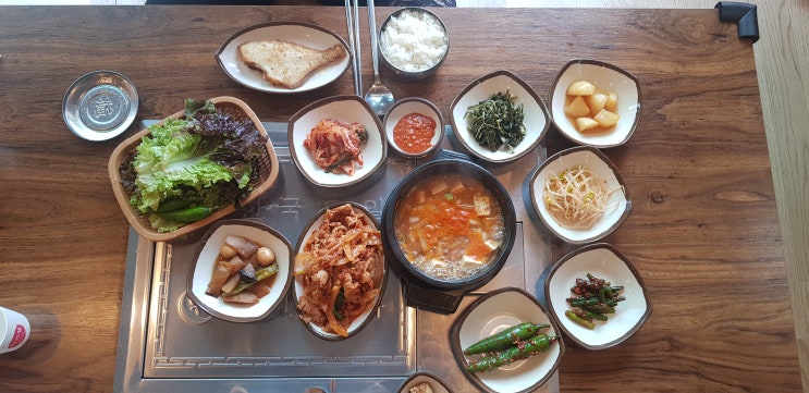  재송동 집밥 먹을 수 있는 식당! 시골밥상