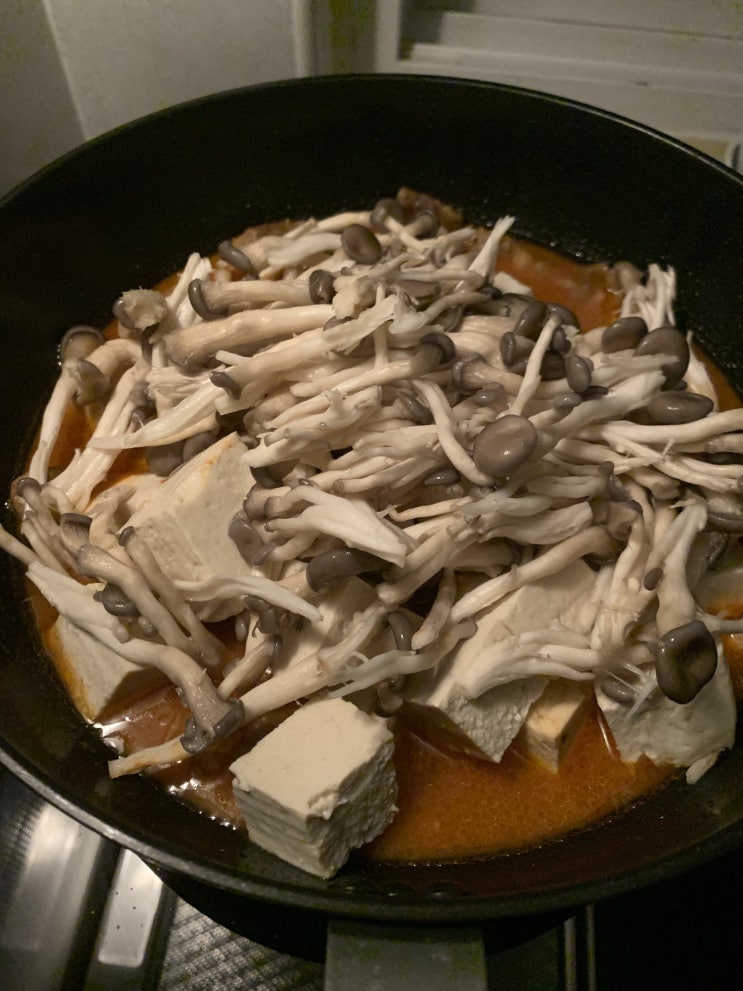  된장찌개를 끓여보자 (매우 쉬운 된장찌개 레시피)