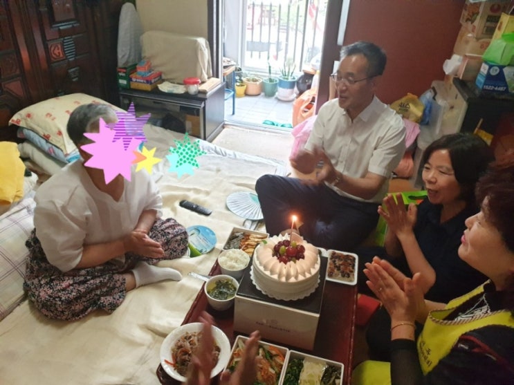 6월 어르신 생신상 차려드리기 6월 어르신 생신상 차려드리기