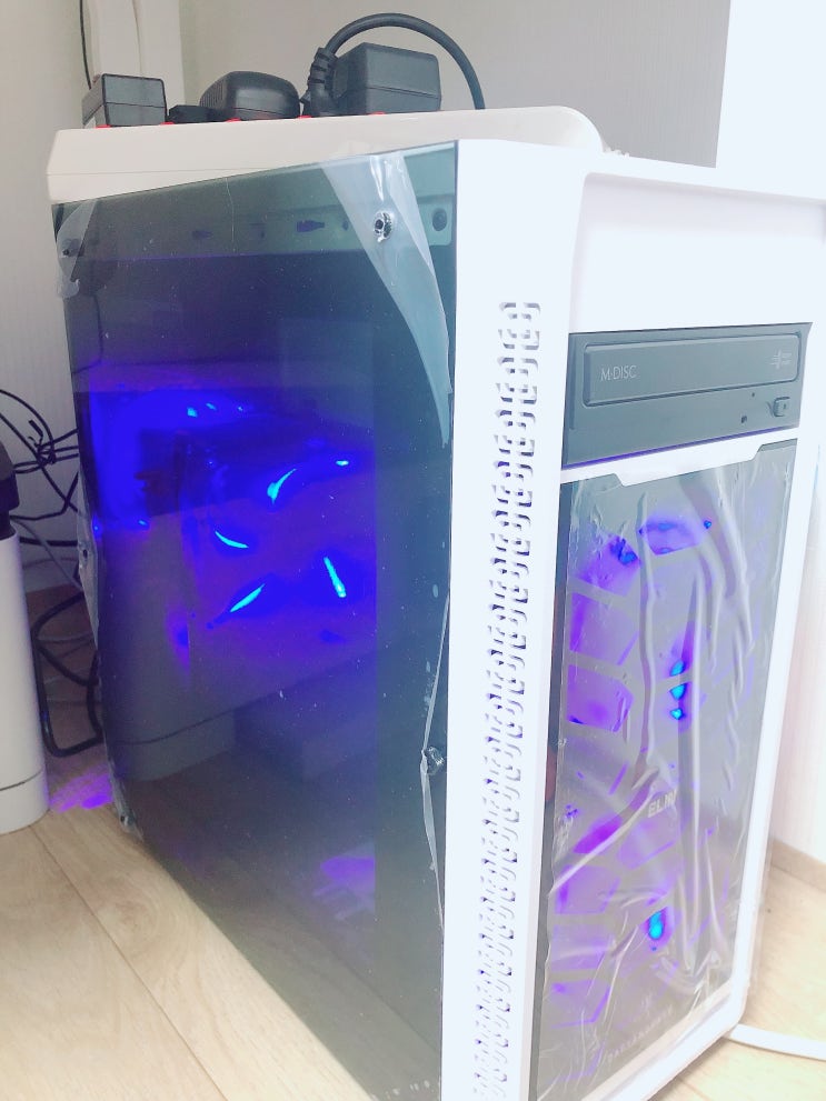  부산 가야컴퓨터상가 아이스크림에서, 조립컴퓨터 샀어요.