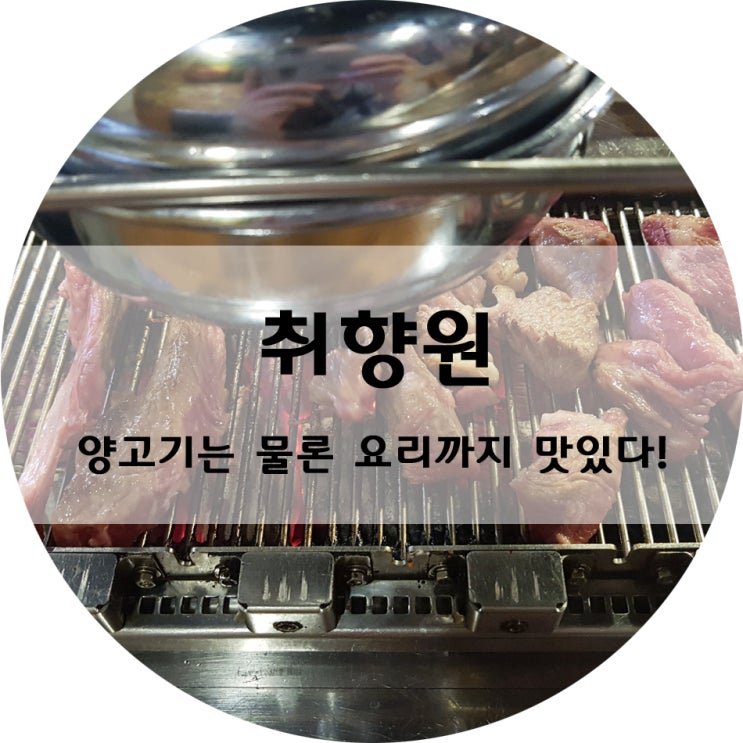  취향원 양고기도 맛있고 요리도 맛있고