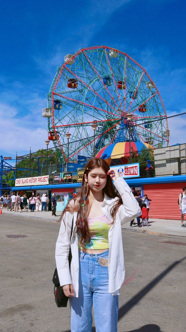  6월 9일 (뉴욕여행 6일차 코니아일랜드, 라인프렌즈샵, 타임스퀘어)