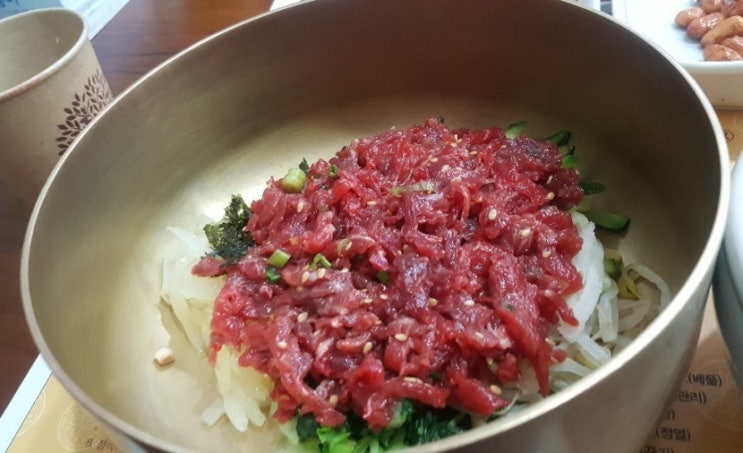  [경북영주맛집]신선한 육회비빔밥으로 유명한 흥부가