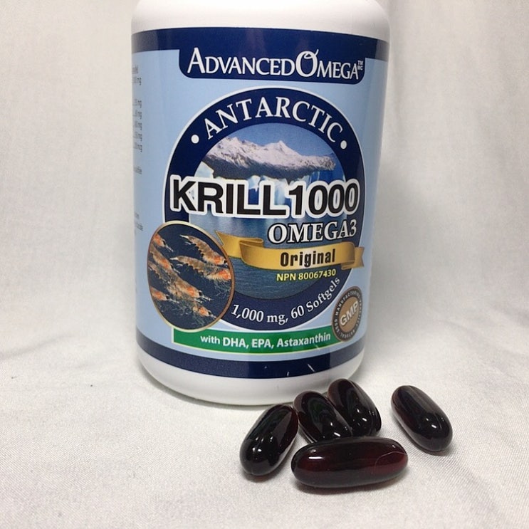  [캐네디언헬스푸드] 어드밴스드 크릴 오메가3 1000mg 60 소프트젤:: 캐나다산 크릴오일 추천 판매처/크릴새우