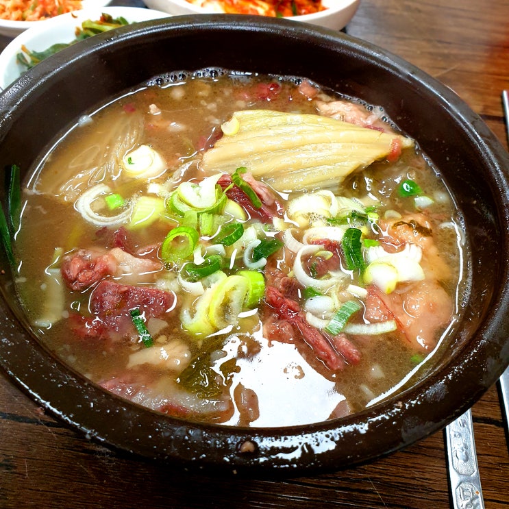  예산 장터국밥 맛있어요