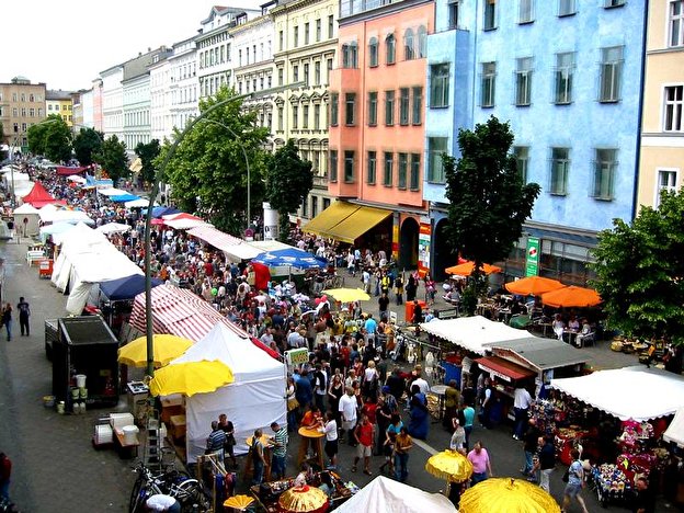 예쁜 동네에서 열리는 여름 재즈 축제, Bergmannstrassenfest!