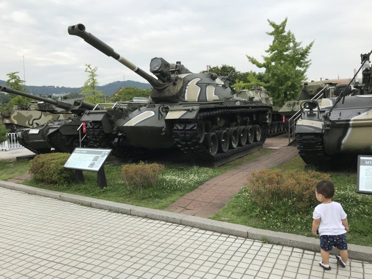 전쟁기념관 어린이박물관에 다녀왔어요.