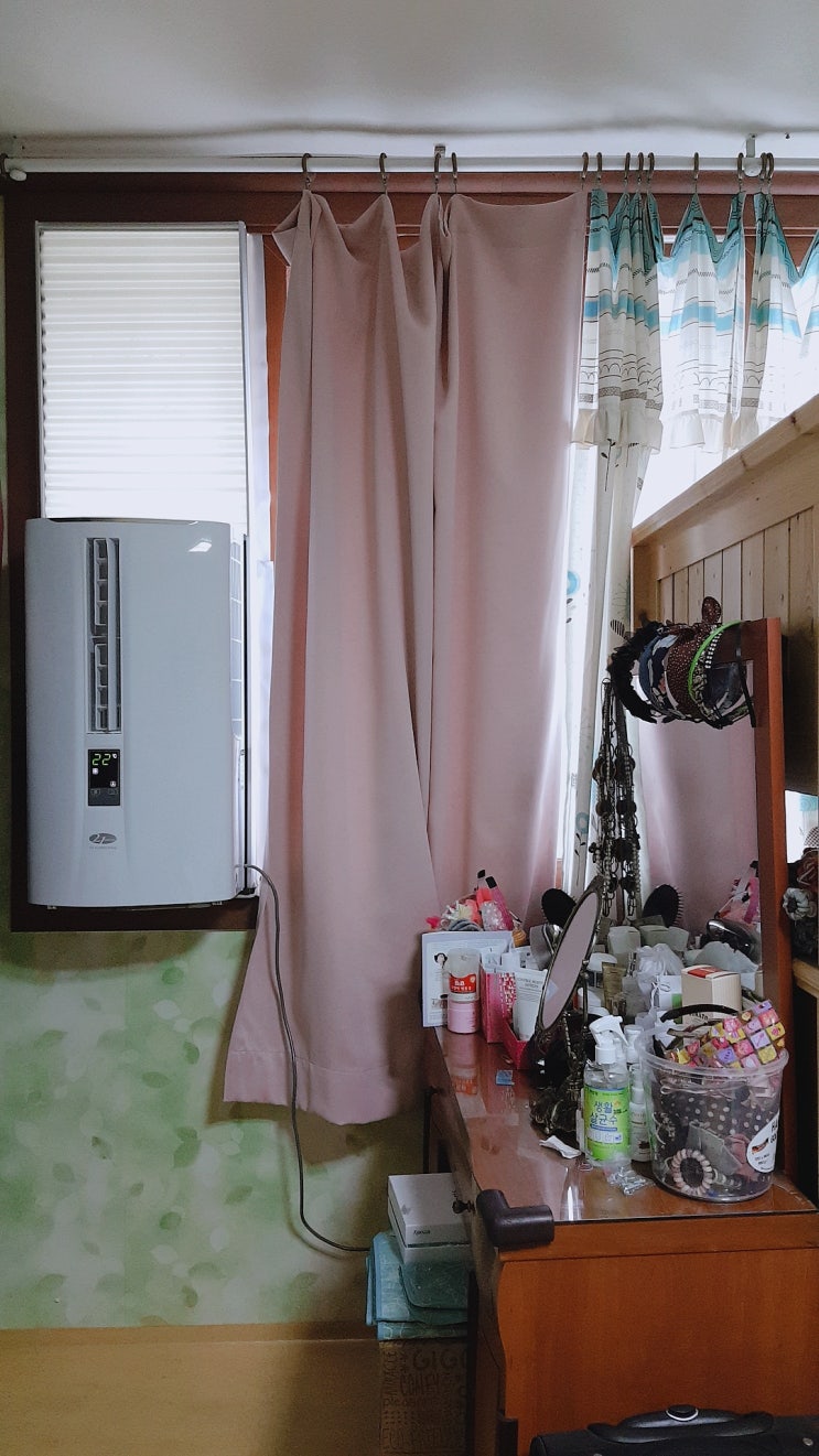  바라미 창문형 에어컨 설치