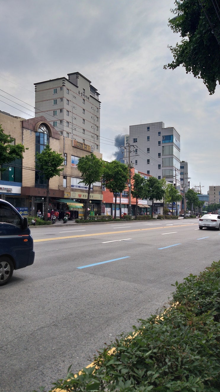  은평구 화재 내 눈앞에서 폭발 현장 포착 영상