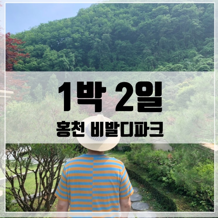  비발디파크 홍천 1박2일 후기