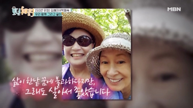  모던패밀리 김혜자 국민배우의 소녀감성과 루머 해명