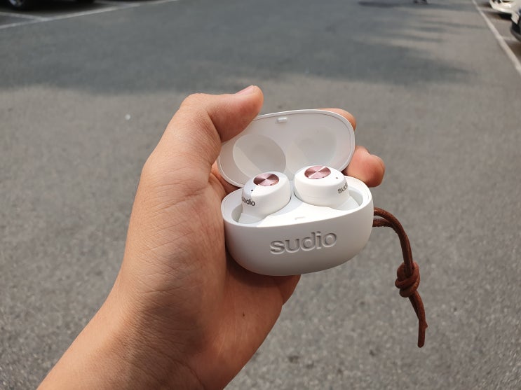  수디오 톨브(Sudio Tolv) 완전 예쁜 무선 블루투스 이어폰, 토트백 캠페인