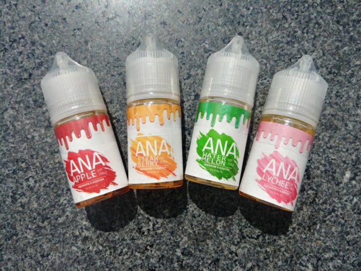  솔트니코틴 액상 고농도16mg 아나 ANA 4종 입고소식!