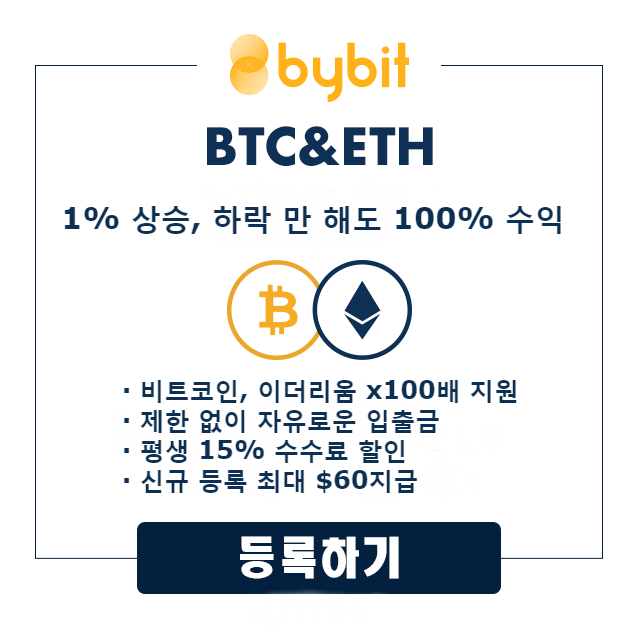  비트 맥스(BitMex) VS 바이 비트 (Bybit) 비교