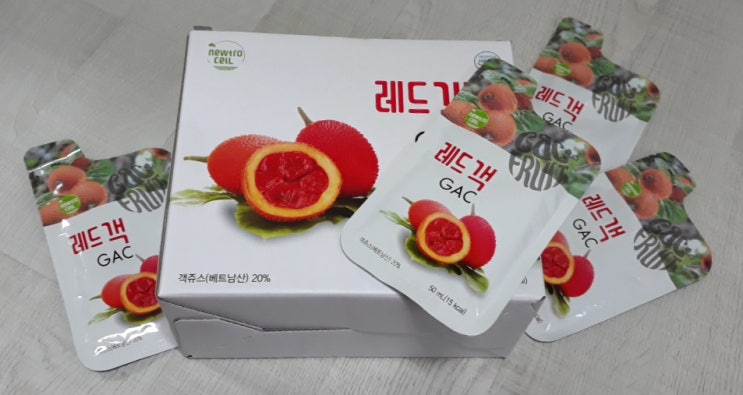  라이코펜 1위 :  천상의과일 레드객 맛과 영양을 한번에