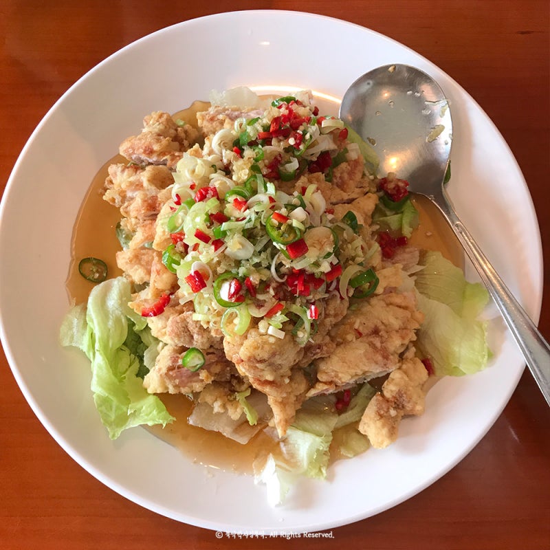 김학래중국집 차이나린찐, 삼선 누룽지탕, 유린기, 탕수육