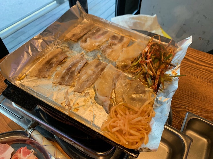  잠실/방이동 맛집, 돈탐라제주냉삼1977