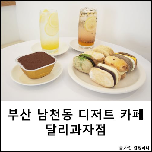  남천동빵집거리 달리과자점 다쿠아즈 티라미수