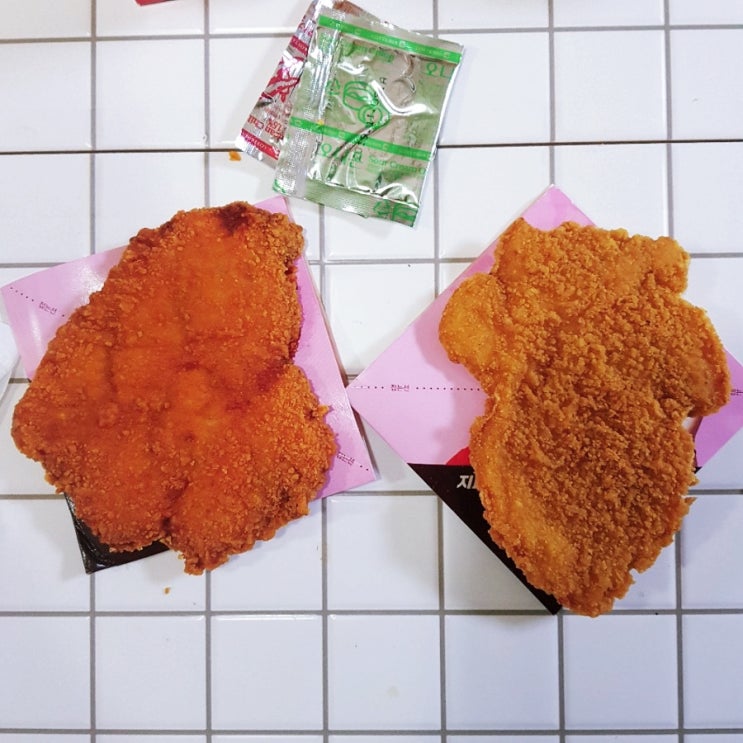  대전 롯데리아 지파이 지방사람들도 먹을수 있다?!