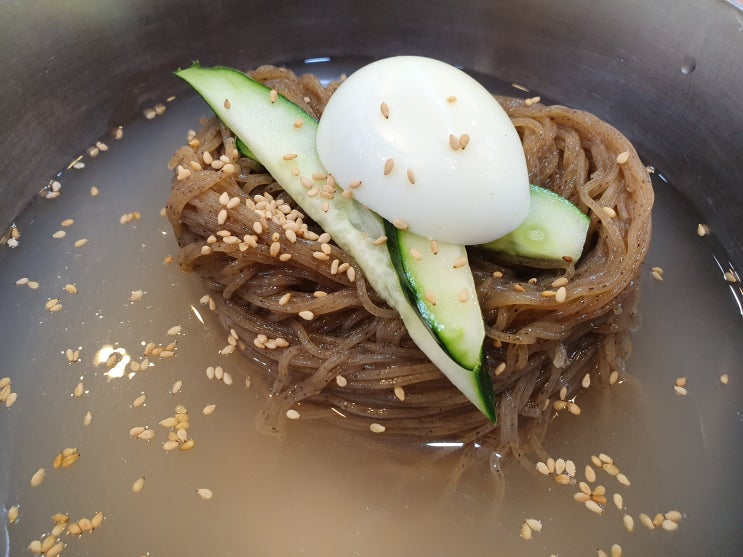  맛있는 녀석들 물냉면 인천 도화동 백령면옥 문세윤 물냉면 !