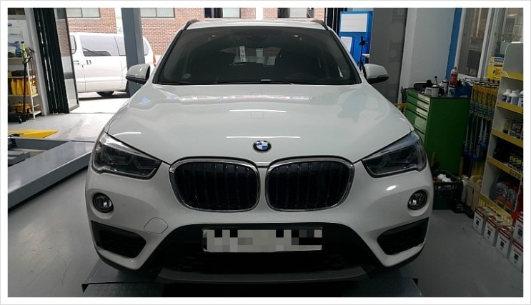 2017 BMW X1 에어컨냄새 먼지필터교환 , 부천 아르데카 합성엔진오일 디테일링교환 전문점 부영수퍼카   