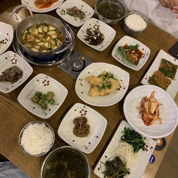  광교 롯데아울렛 맛집, 풍원장 한정식