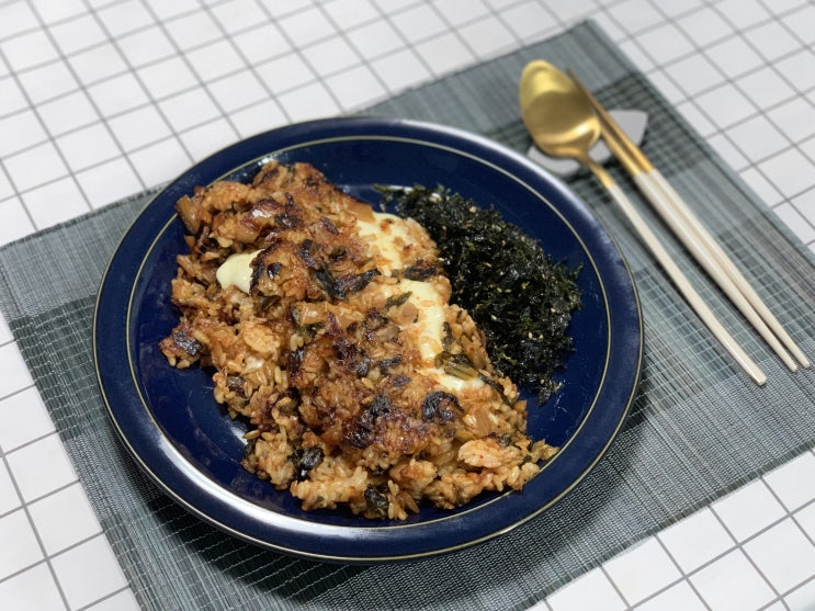  강식당 피오 김치밥 / 백종원레시피 그대로 해봤어요