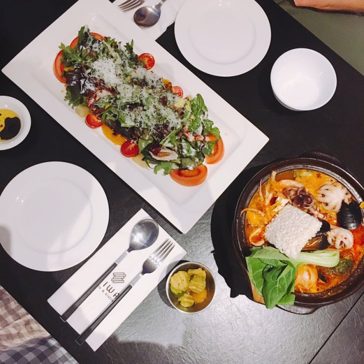  백운호수데이트 분위기맛집 비스트로기와에서️
