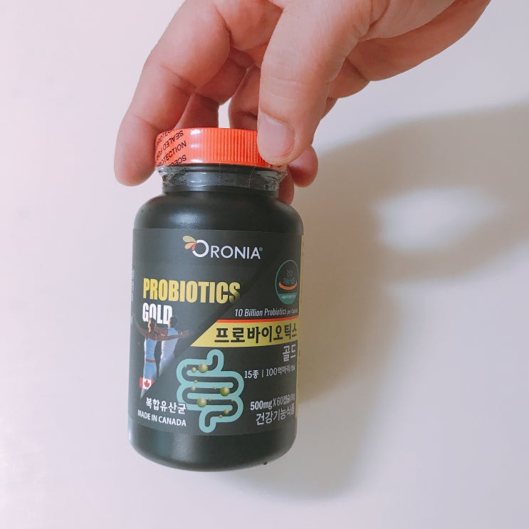  오로니아 유산균 15종 100억 마리 프로바이오틱스