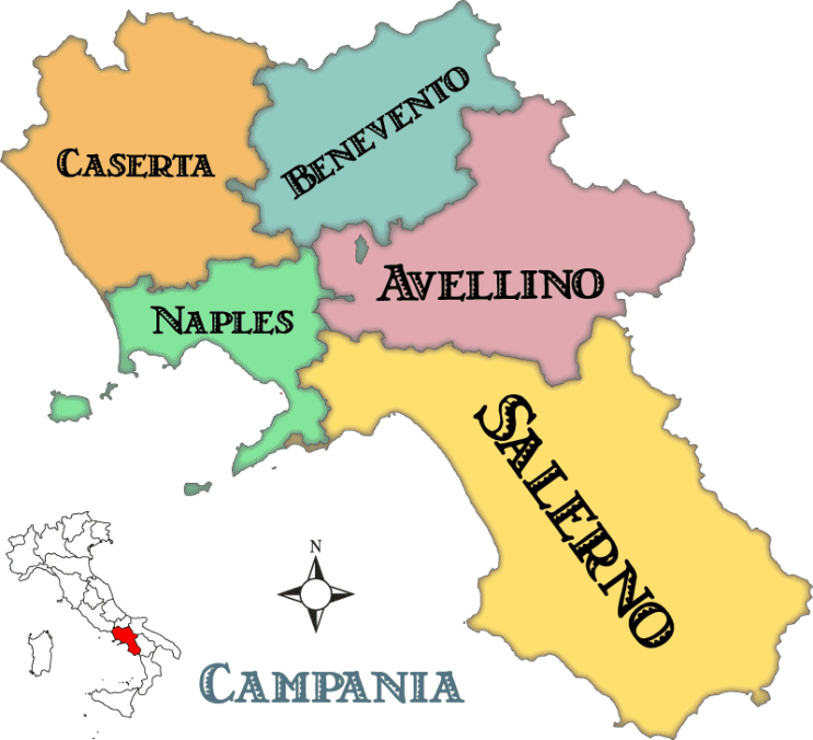 [이탈리아 와인] 캄파니아 Campania 지방 와인 & 요리 추천!