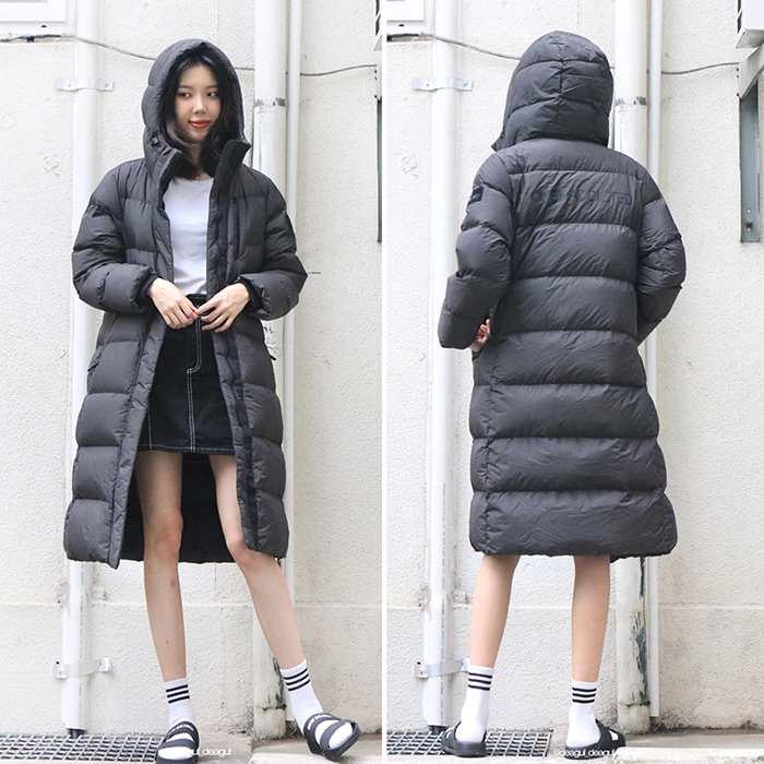  무신사에서 탑텐 롱패딩 폴라리스 구스다운이 반값! 더 가벼워졌당