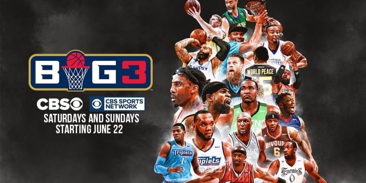  2019 BIG3 3X3 농구리그 WEEK 2 중계 안내