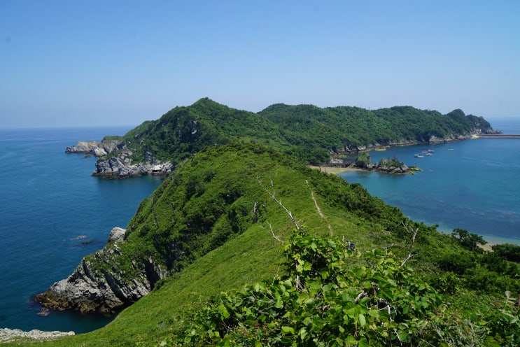  어청도(군산)섬&산 트레킹.어청도에는 한반도 지형이 있다.