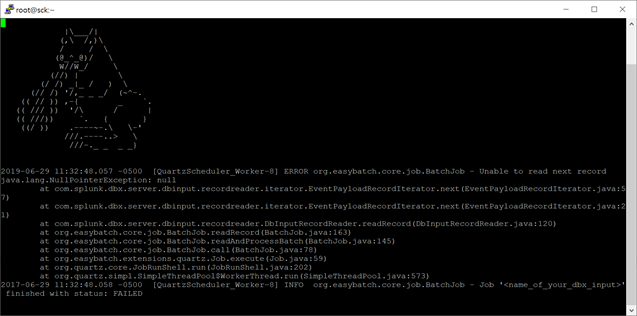 Troubleshooting Tips for Splunk DB Connect 3 : 네이버 블로그