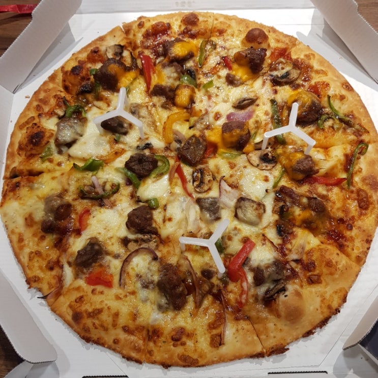  [배달 맛집] 피자헛 신제품 더블치즈 티본스테이크!