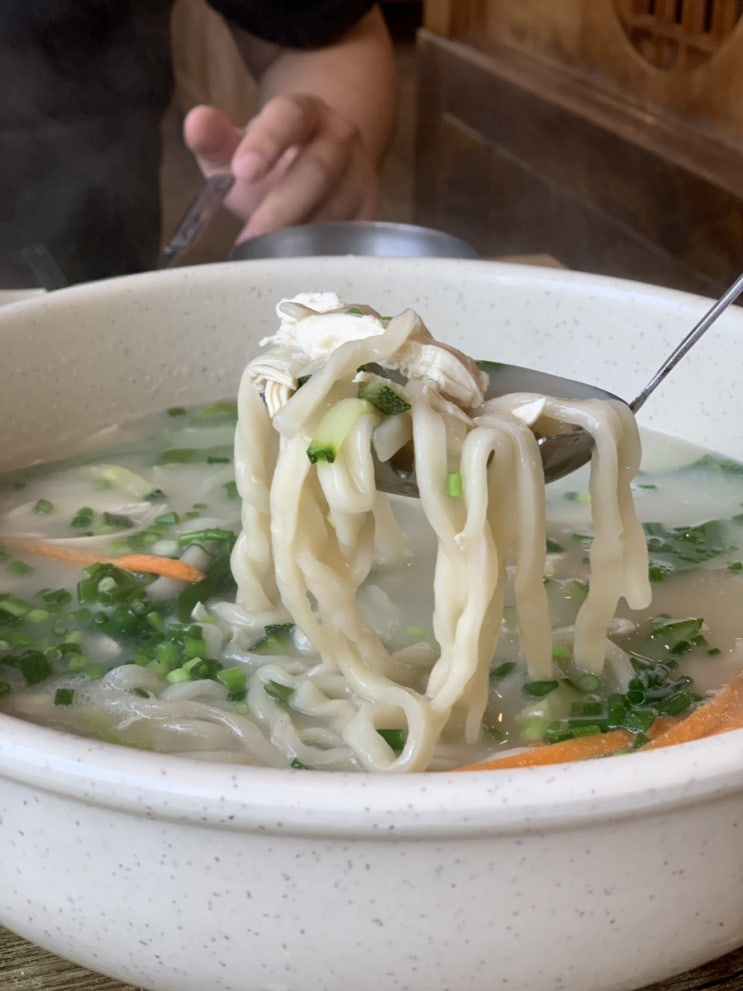  비오는 장마철 / 칼국수가 생각나는 날씨 / 목포 칼국수 맛집 / 소담 / 닭칼국수 맛집