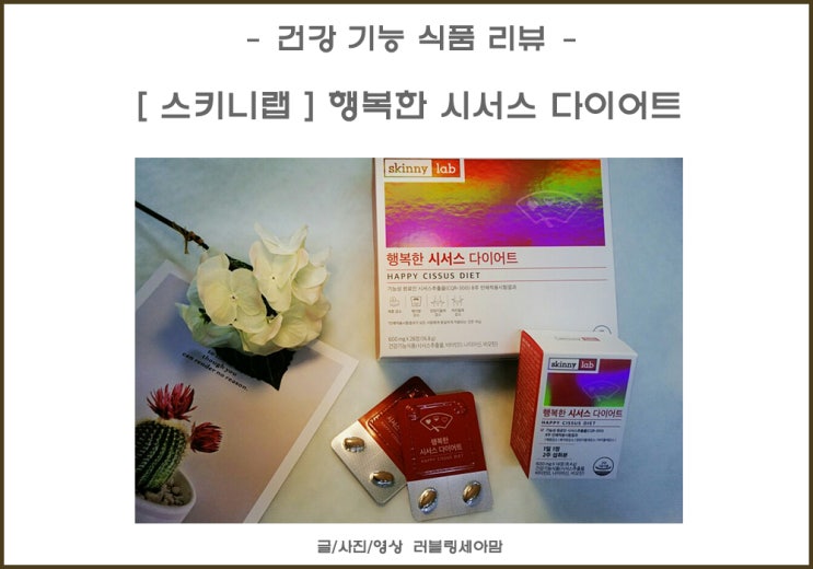  이다희 다이어트  스키니랩 시서스 다이어트.!