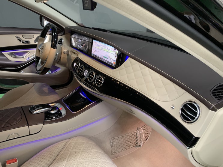  벤츠 S650 마이바흐 미러링 미러링네비게이션